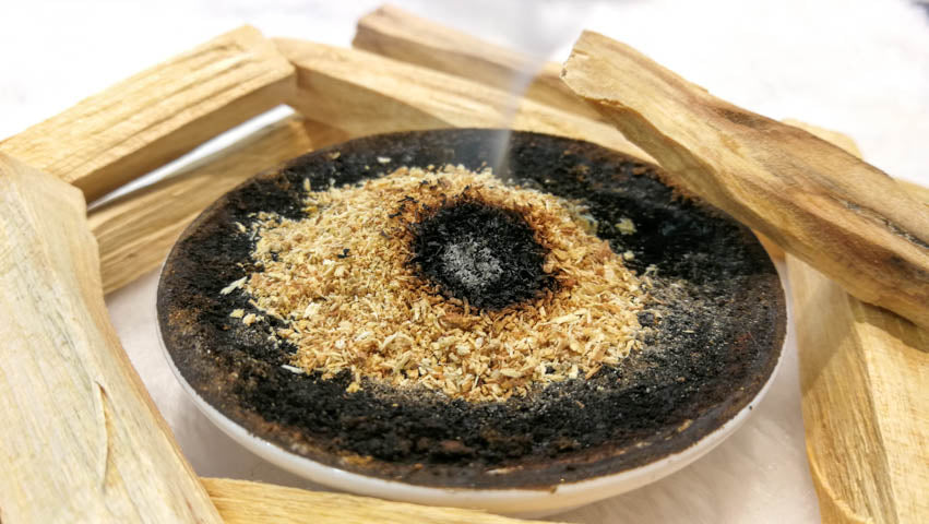 Palo Santo Wood - cleansing crystals & space