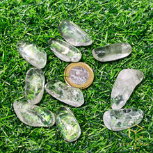 Load image into Gallery viewer, Clear Quartz Natural Point Tumble