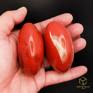 Red Jasper Palm Stone