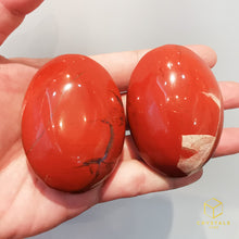 Load image into Gallery viewer, Red Jasper Palm Stone