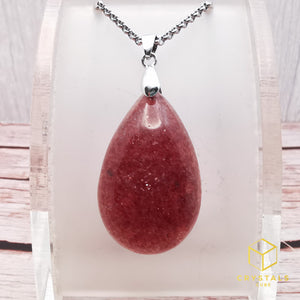 Strawberry Quartz Pendant