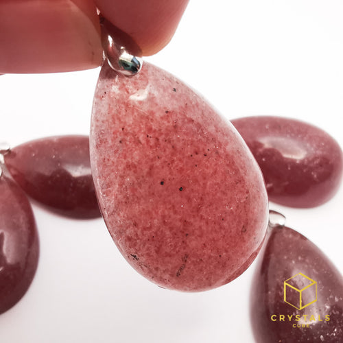 Strawberry Quartz Pendant